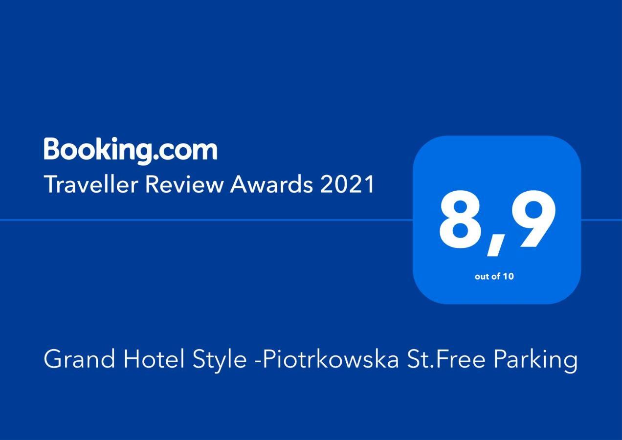 Grand Luxuryb&B -Piotrkowska St Free Parking Lodz  Ngoại thất bức ảnh